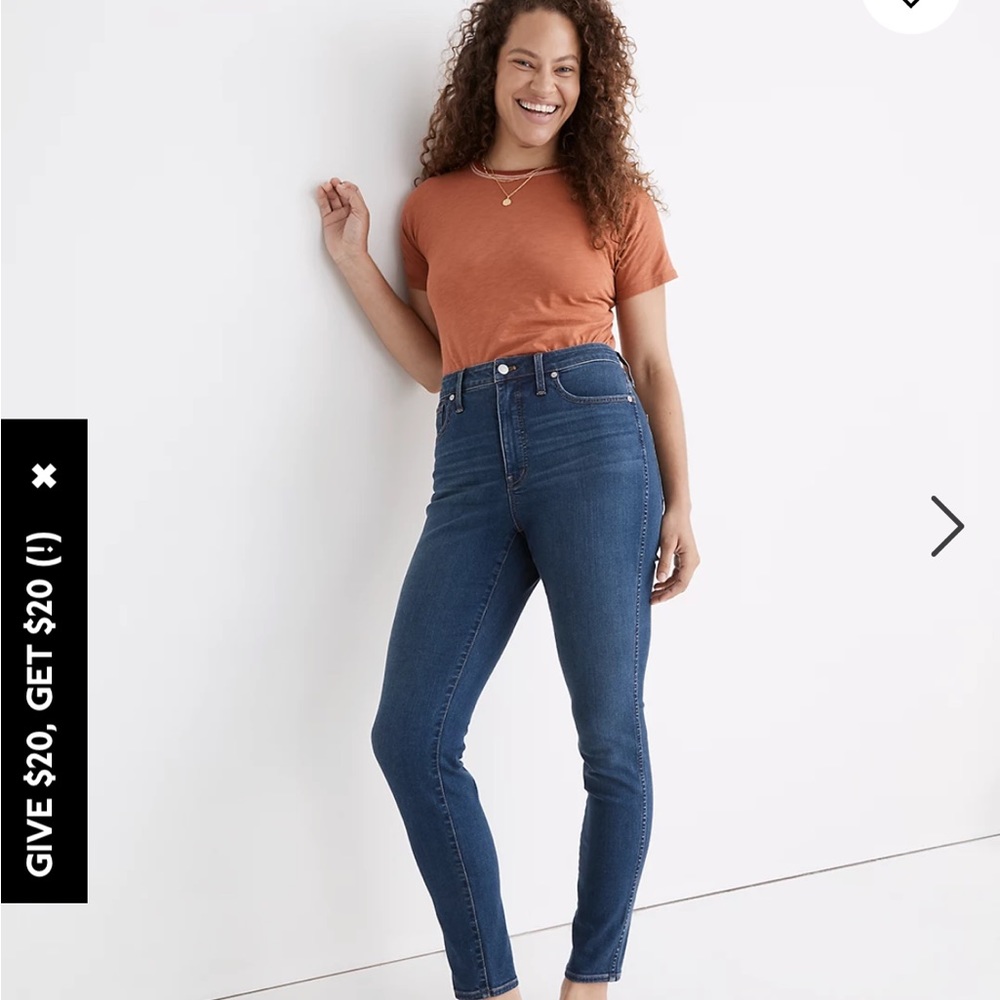 Madewell Curvy High-rise Skinny jeans